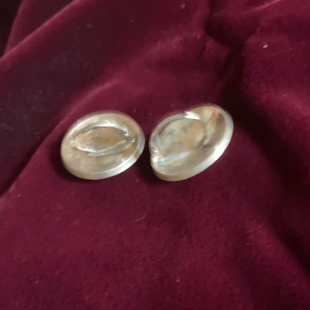Vintage Silver Buffalo & Nickel earrings Set - Genuine Coins - Picture 3 of 3